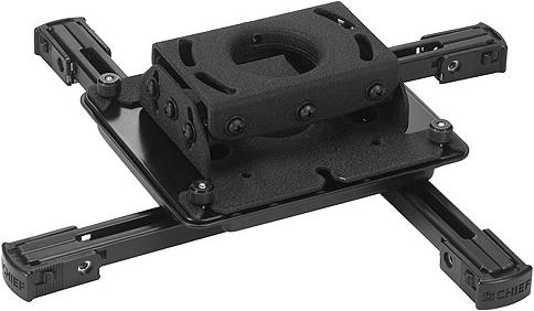 Chief Support universel pour projecteur 22,5 kg noir (Plafond)