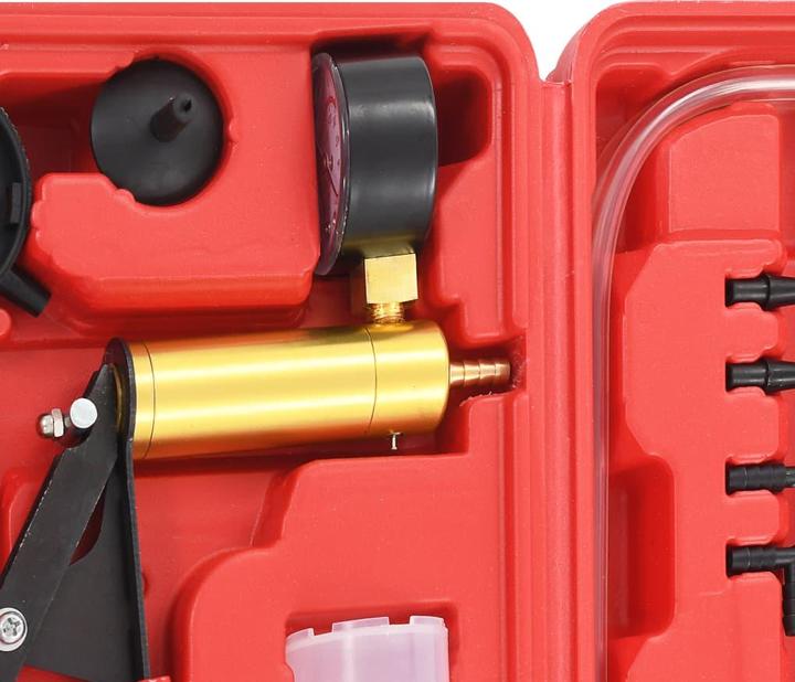 Actual product image Diverse Hardware Brake bleeder and vacuum pump kit
