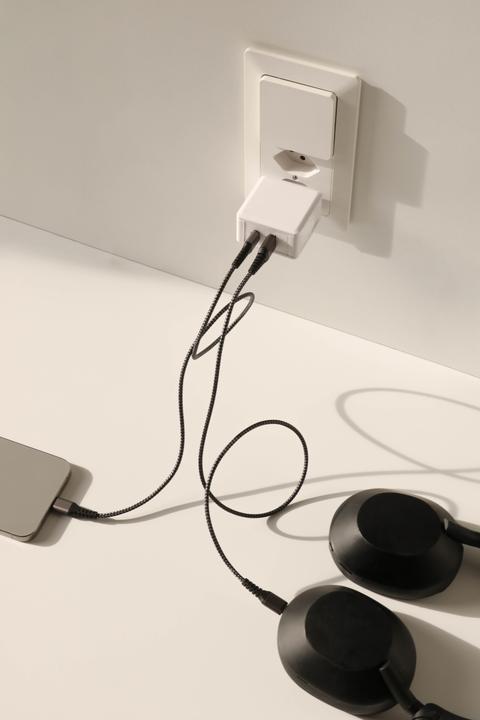 Produktbild Max Hauri Schnellladeadapter 1x USB-C PD 1x USB-A 30W (30 W, 2 Ports)