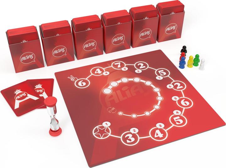 Produktbild Tactic Aatelinen Alias Board Game (Deutsch)