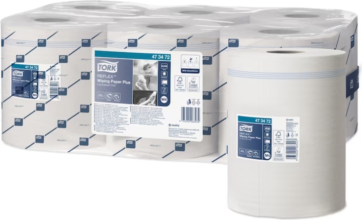 Image du produit Tork Réflexe Lingette en papier forte (6 x)