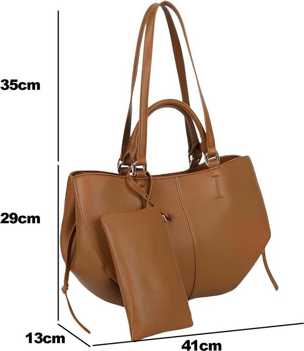 Actual product image Gallantry Damen Business Shopper mit Pochette
