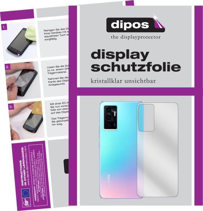 Actual product image Dipos Screen Protector Crystalclear (2 Piece, Vivo V23e 5G)