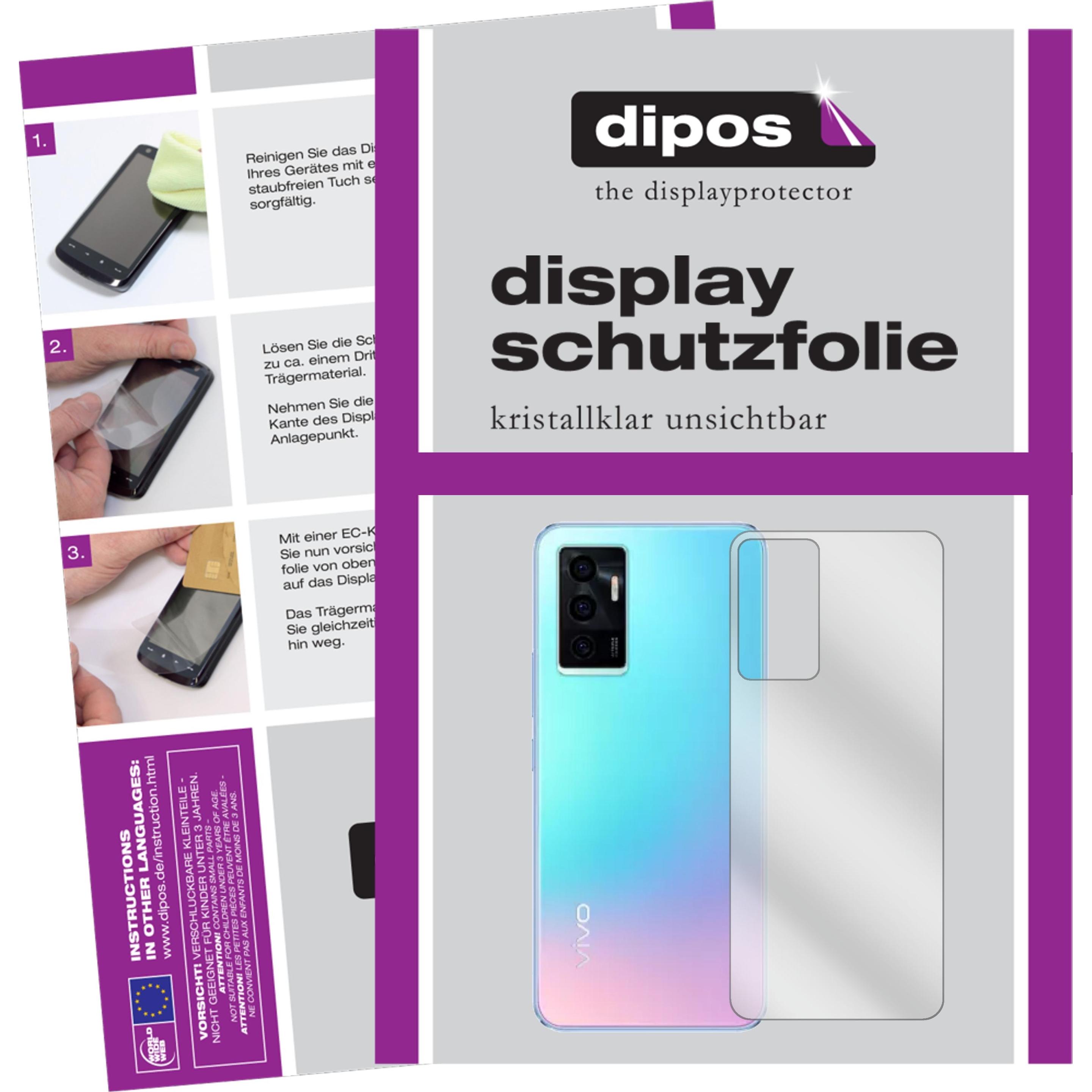 Dipos Displayschutzfolie Crystalclear (5 Stück, Vivo V23e 5G), Smartphone Schutzfolie, Transparent