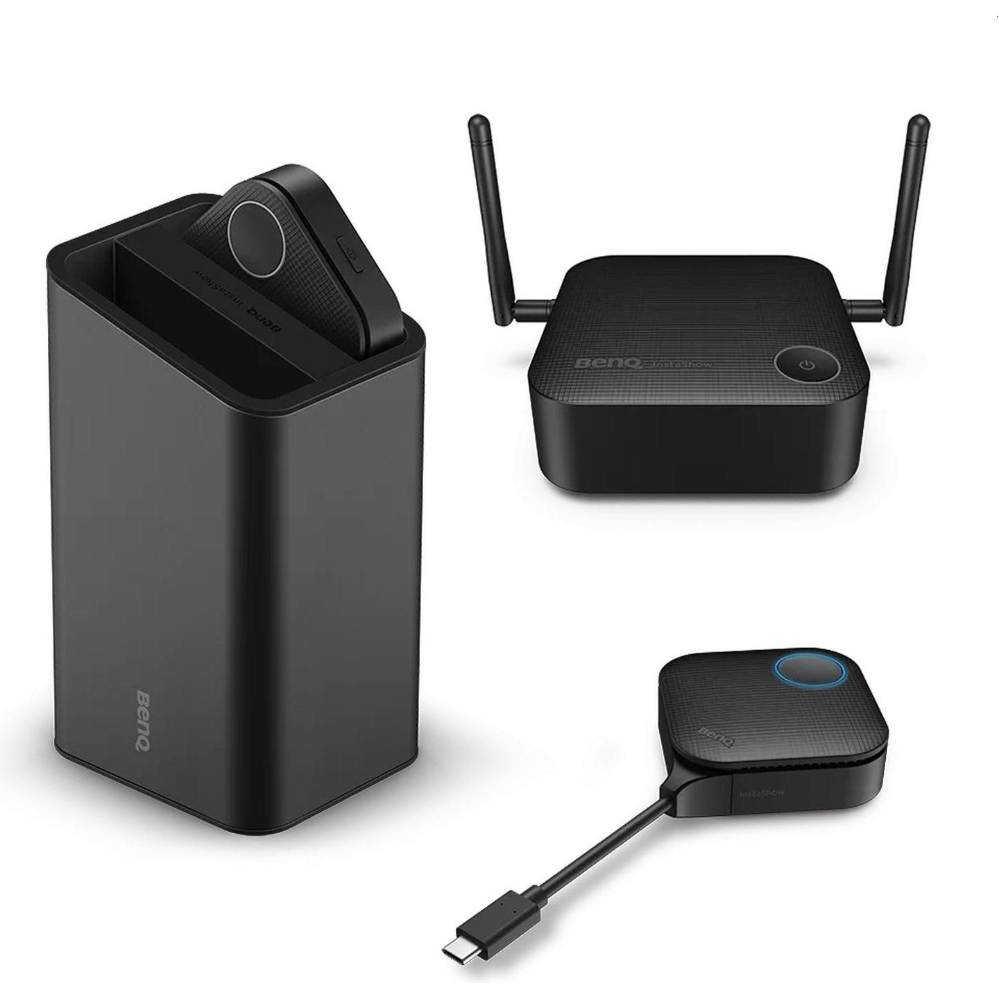 Thumbnail - BenQ VS10 4K UHD 1920X1080 (20 m, HDMI 1), Wireless Transmitter, Schwarz