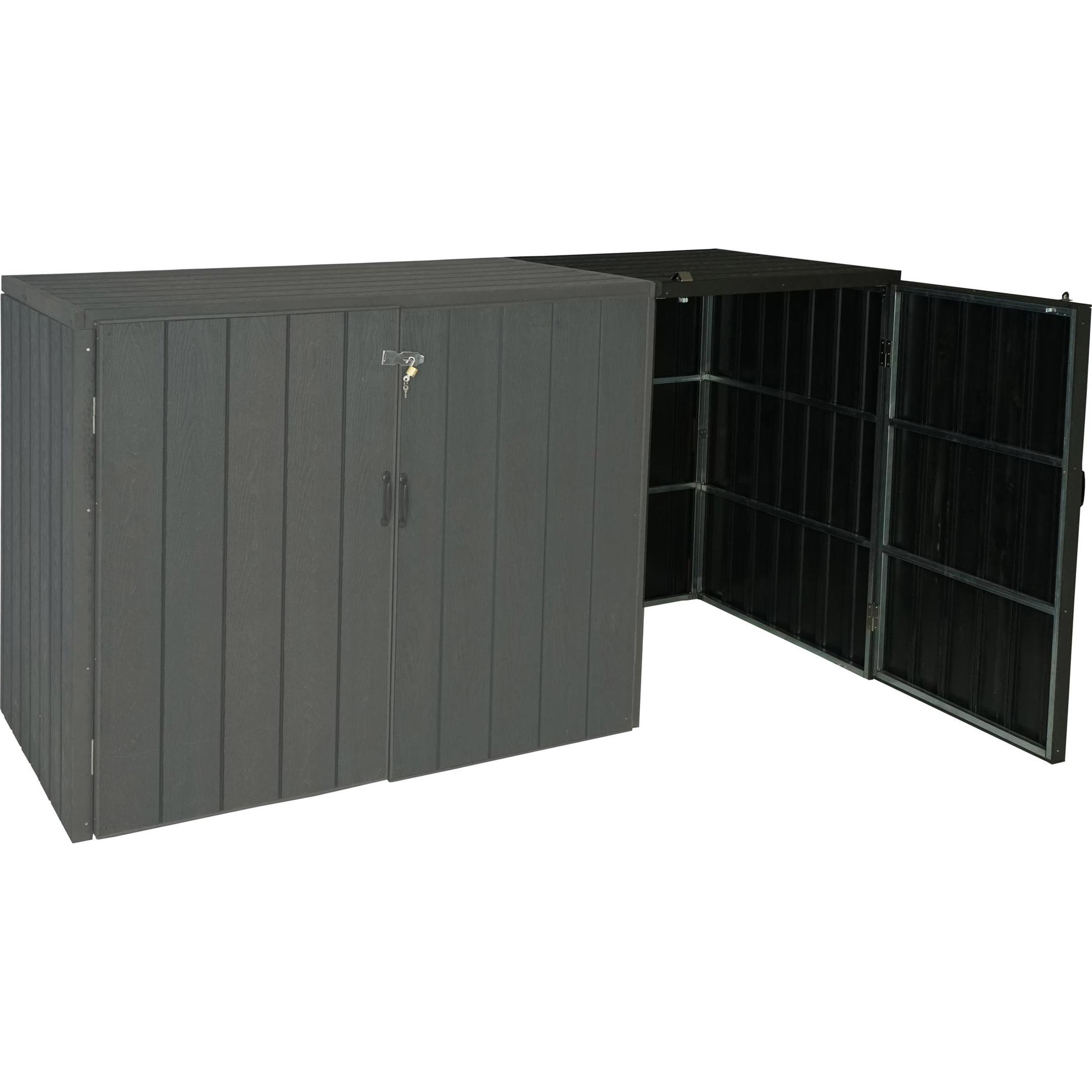 MCW, Gartenhaus + Gartenschrank, J28-XL-1-2er