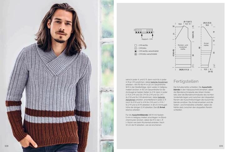 Image du produit Männermode stricken (Allemand, Éditions Christophorus, 2023)