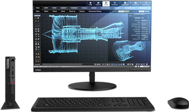 Produktbild Lenovo ThinkStation P350 Tiny (Intel Core i9-11900T, 32 GB, 1000 GB, Quadro T1000)