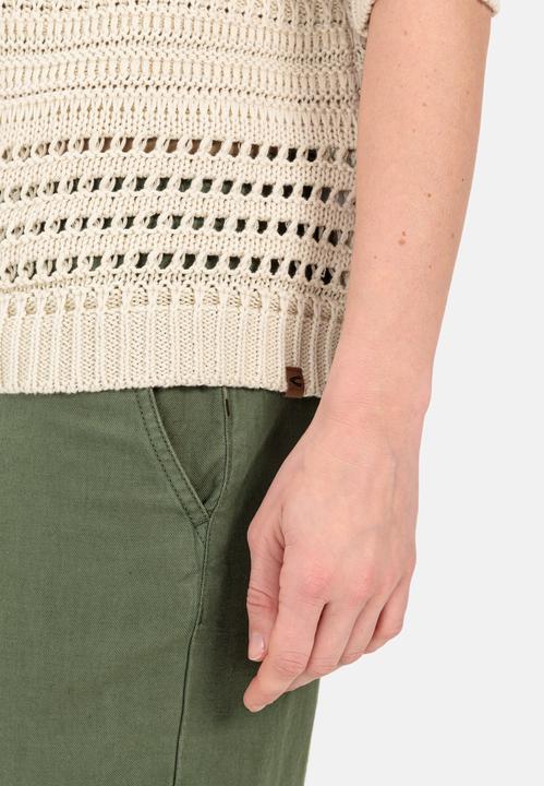 Produktbild Camel Active Pullover mit Lochstrickmuster (M)