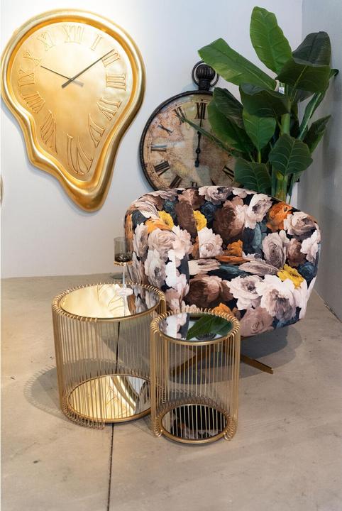 Image du produit Kare Design Beistelltisch Wire Double Brass (2/Set)