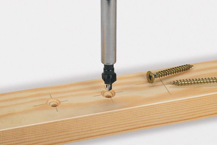 Actual product image wolfcraft wolfcraft 1 Bohrsenker WS, Schaft 6-kant, ø8mm (8 millimetres)
