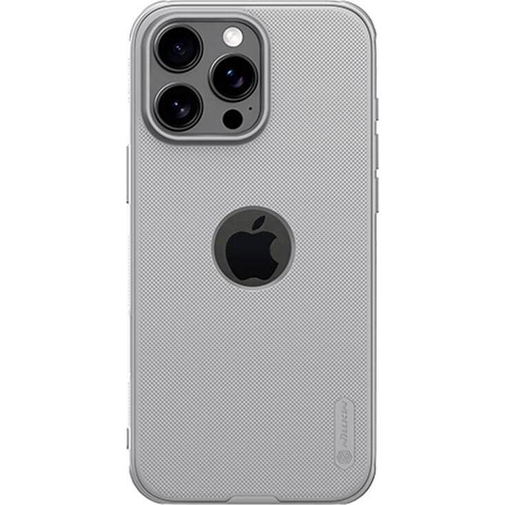 Nillkin Etui Super Frosted Shield Pro iPhone 16 Pro Max (szary) (Apple iPhone 16 Pro Max), Smartphone Hülle, Grau