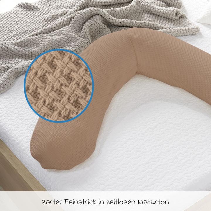 Actual product image Theraline Nursing pillow replacement cover for nursing pillow The Original - fine knit (190 cm)