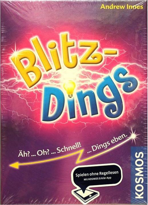 Produktbild Kosmos Blitzdings (Deutsch, 3 - 6 Spieler)