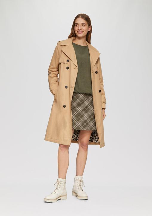 Actual product image S.Oliver T-Shirt Fabricmix-Shirt im Relaxed Fit mit weitem Ärmel (34)