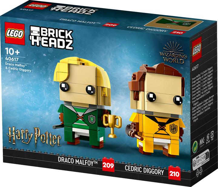 Productafbeelding LEGO BrickHeadz - Draco Malfoy & Carlo Kannewasser (40617, LEGO Brickheadz)