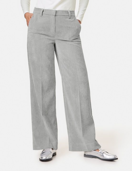 Produktbild Gerry Weber Cordhose mit weitem Bein Hose Tuch/Kombi lang - 63830 (48)