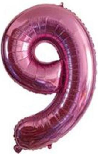 Actual product image MU Classic Number balloon 9 (80cm)