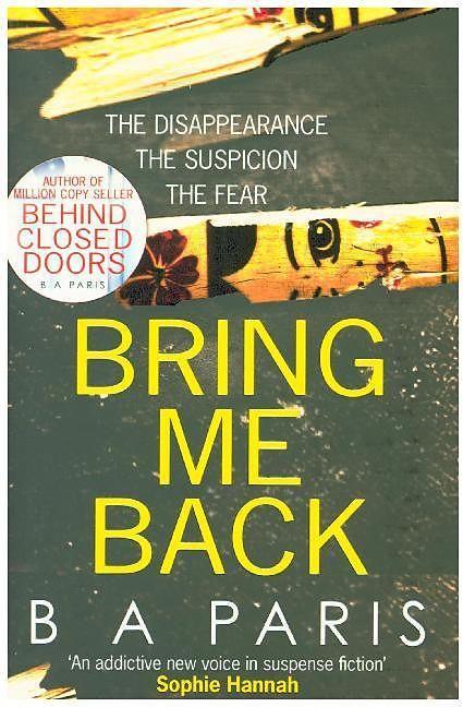 Produktbild Bring Me Back (Englisch, B A Paris, 2018)