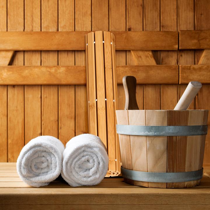 Productafbeelding Relaxdays Tappeto-in-bambù da-bagno (60 x 40 x 1 cm)