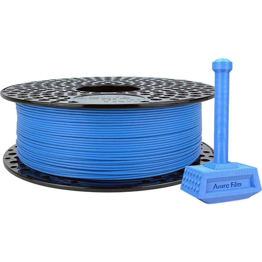 AzureFilm PLA STRONGMANN 1,75mm BLUE 1kg 3D FILAMENT (PLA, 1.75 mm, 1000 g, Blau), 3D Filament, Blau