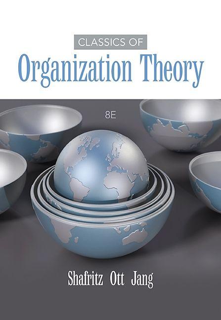 Produktbild Classics of Organisation Theory (Englisch, 2015)