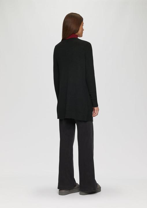 Actual product image S.Oliver Strickjacke Lange Strickjacke mit Rippbündchen (40)