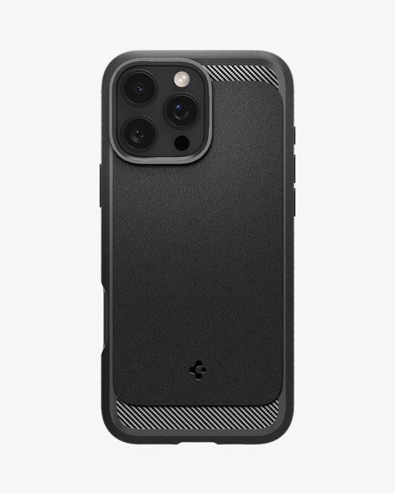 Actual product image Spigen Rugged Armor Mag Magsafe case for iPhone 16 Pro Max 6,9" matte black (Apple iPhone 16 Pro Max)