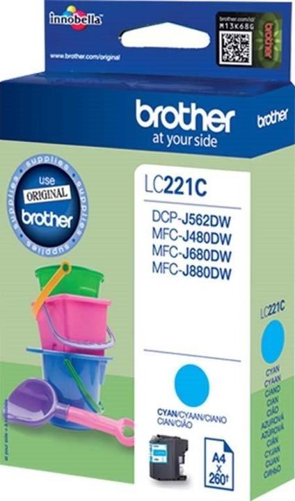 Actual product image Brother Lc-221c (C)