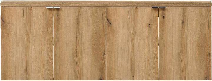 Produktbild En.Casa Waschtischunterschrank Skelbolu 160x60x40cm Eicheoptik