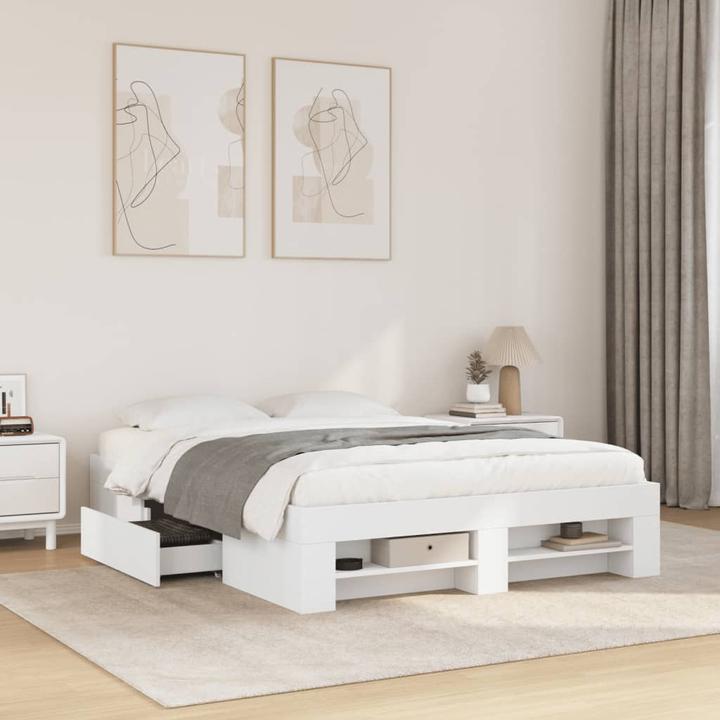 Actual product image vidaXL Bedstead (140 x 190 cm)