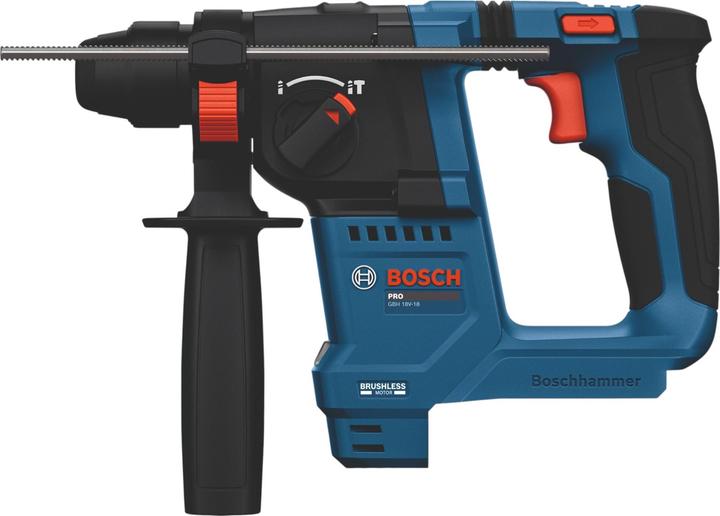 Produktbild Bosch Professional Bosch GBH 18V-18 Professional Akku Bohrhammer 18 V 1,5 J SDS plus Brushless + 1x Akku 2,0 Ah + (Bohrhammer)