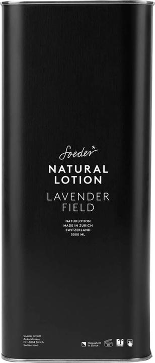 Actual product image Soeder* - Natural Lotion Lavender Field (Body lotion, 5000 ml)