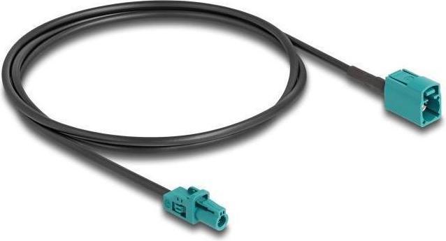 Actual product image Delock Cable mini FAKRA Z socket quad to FAKRB Z socket quad B-type (Antenna cable)