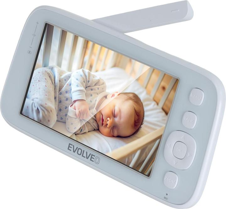 Actual product image Evolveo Baby Monitor N5 - Set with 360° monitoring, two-way communication and lullabies. (1920 x 1080 Pixels)