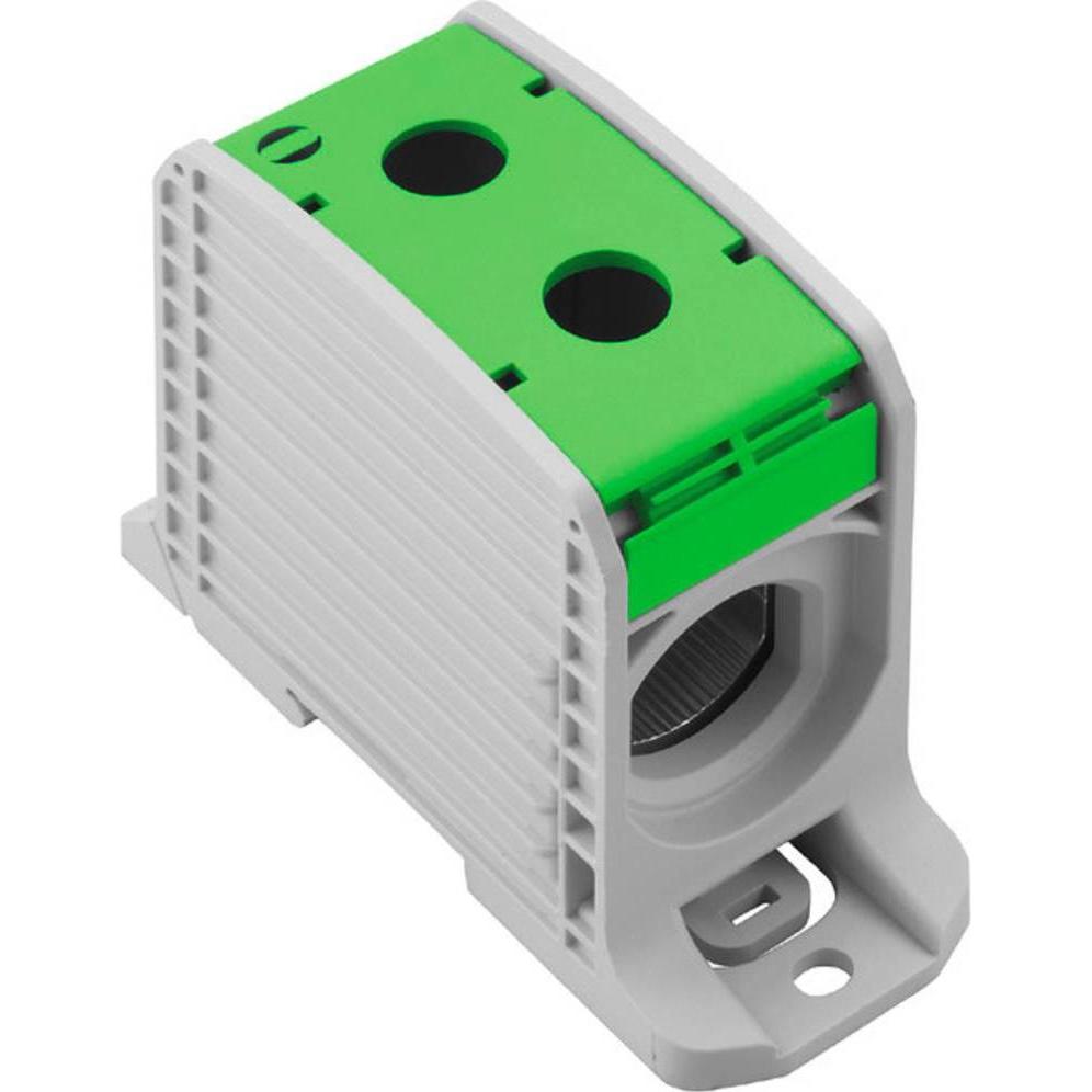 Weidmüller, Collegamento per cavi, WPD 133 1X300/1X300 GN Terminale di distribuzione del potenziale 300 2502870000