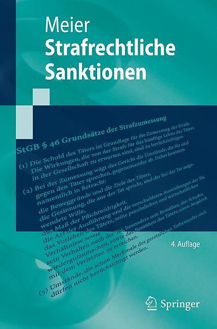 Strafrechtliche Sanktionen (Deutsch)