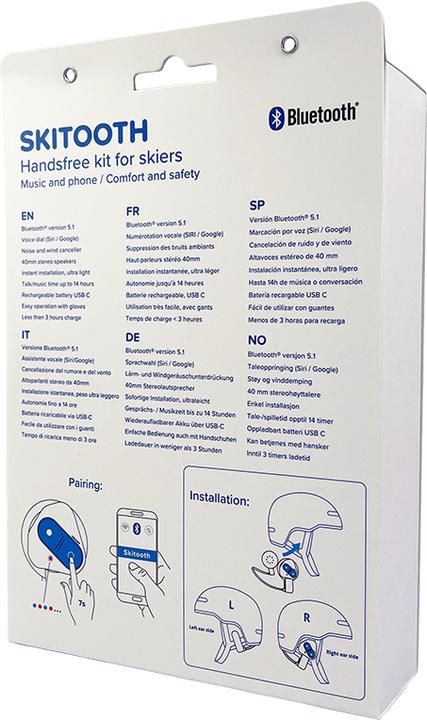 Immagine prodotto NoName Słuchawka Bluetooth headset dla narciarzy Supertooth SLEDDO (NC, 15 h, Senza fili)