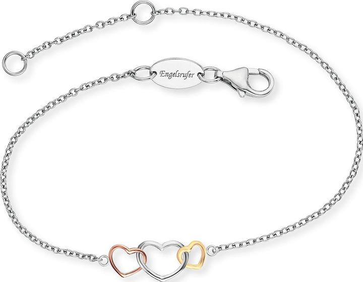 Immagine prodotto Engelsrufer Bracciale con amore (19 cm, Argento 925)