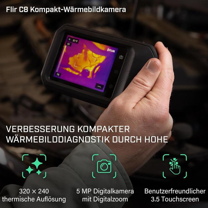 Actual product image Flir Compact Thermal Imaging Camera