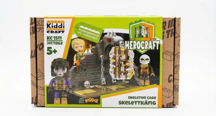 Kiddicraft KC1511 Dungeon Skelett-Käfig