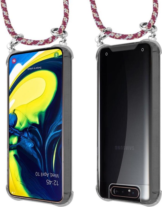 Produktbild Cadorabo TPU Handy Kette SILBER Cover