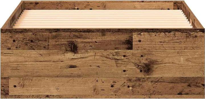 Image du produit vidaXL Cadre de lit en vieux bois 90x200 cm bois d'ingénierie (90 x 200 cm)