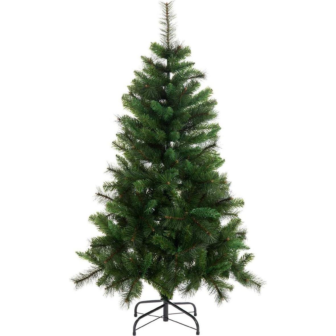 BigBuy, Weihnachtsbaum, Weihnachtsbaum grün PVC Metall Polyäthylen 180 cm (180 cm)