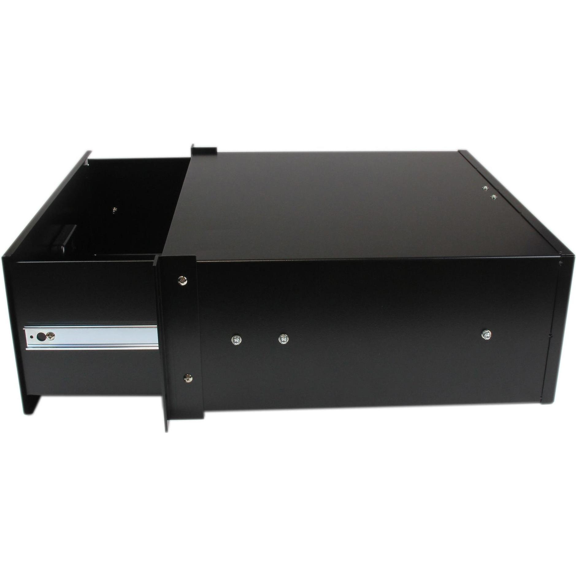 Thumbnail - StarTech 4u Storage Drawer, Serverschrank Zubehör, Schwarz