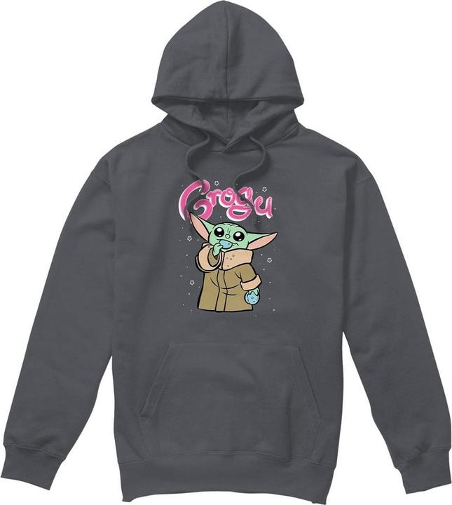 Actual product image Star Wars Mens Grogu Bubble Hoodie (M)