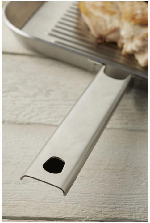 Productafbeelding Demeyere 82724 Specialiteiten 3 Grillpan 24 x 24 cm (Grillpan, Roestvrij staal)