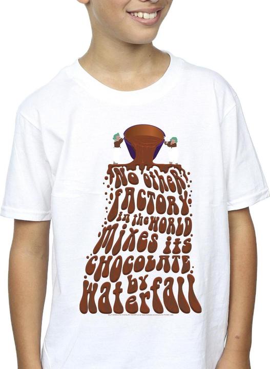 Produktbild Willy Wonka & the Chocolate Factory Chocolate Waterfall TShirt Jungen (152, 158)
