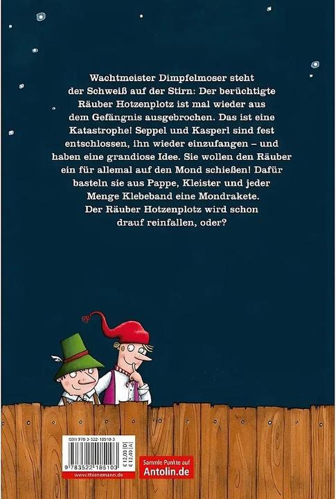 Produktbild Der Räuber Hotzenplotz und die Mondrakete (Deutsch, Otfried Preussler, 2018)