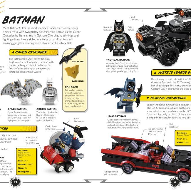 Produktbild LEGO DC Super Heroes Visual Dictionary (Englisch, Arie Kaplan, Elizabeth Dowsett, 2018)
